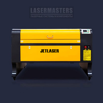 Станок лазерной резки Co2 JETLASER ZR1000X800 RECI 80W RUIDA 6445G 57 двигатели автофокус